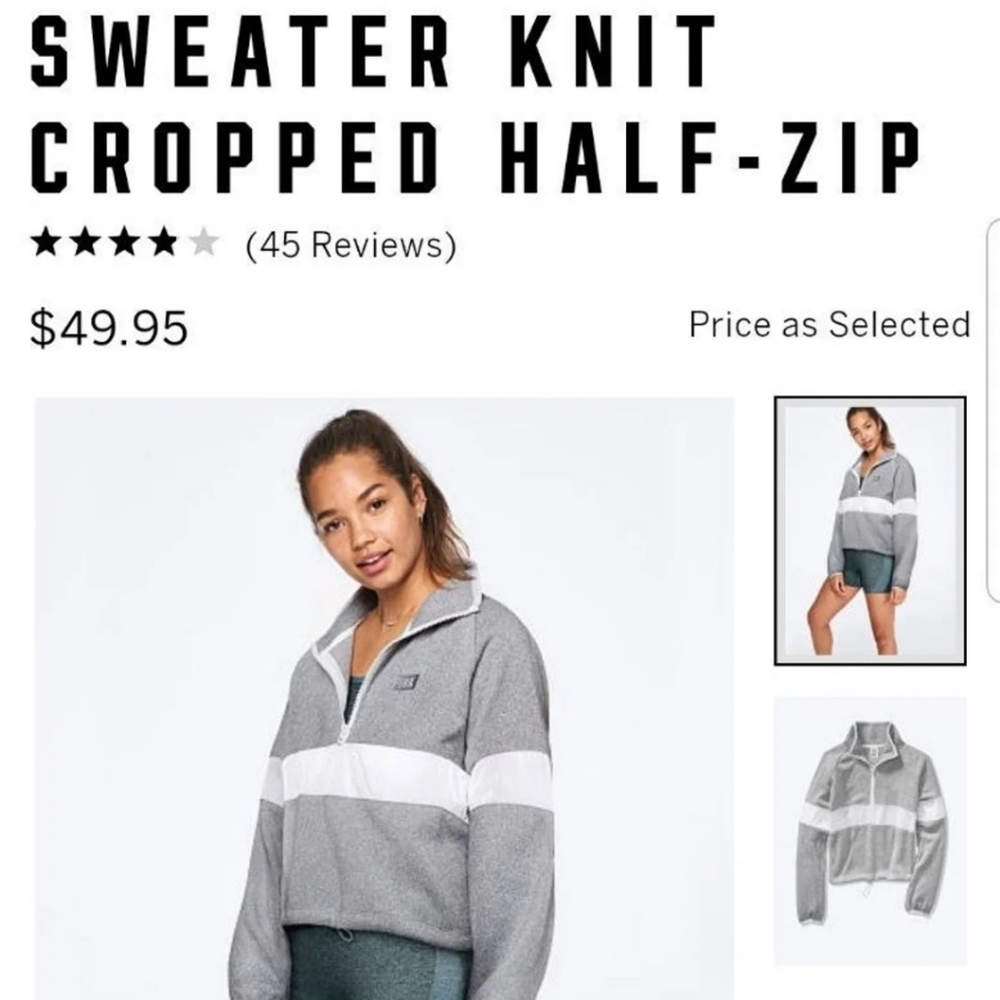 Half zip